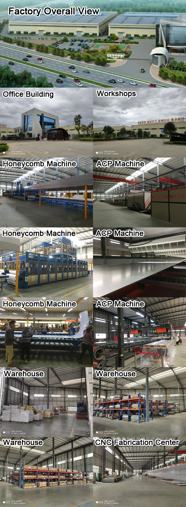 Lightweight Trailer 4X8 Fibreglass PP Plastic Composite Fiberglass Polypropylene Sandwich Honeycomb Core FRP Panels