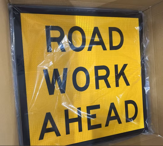 Sinal de estrada plástico reforçado com fibra de vidro composto durável FRP GRP